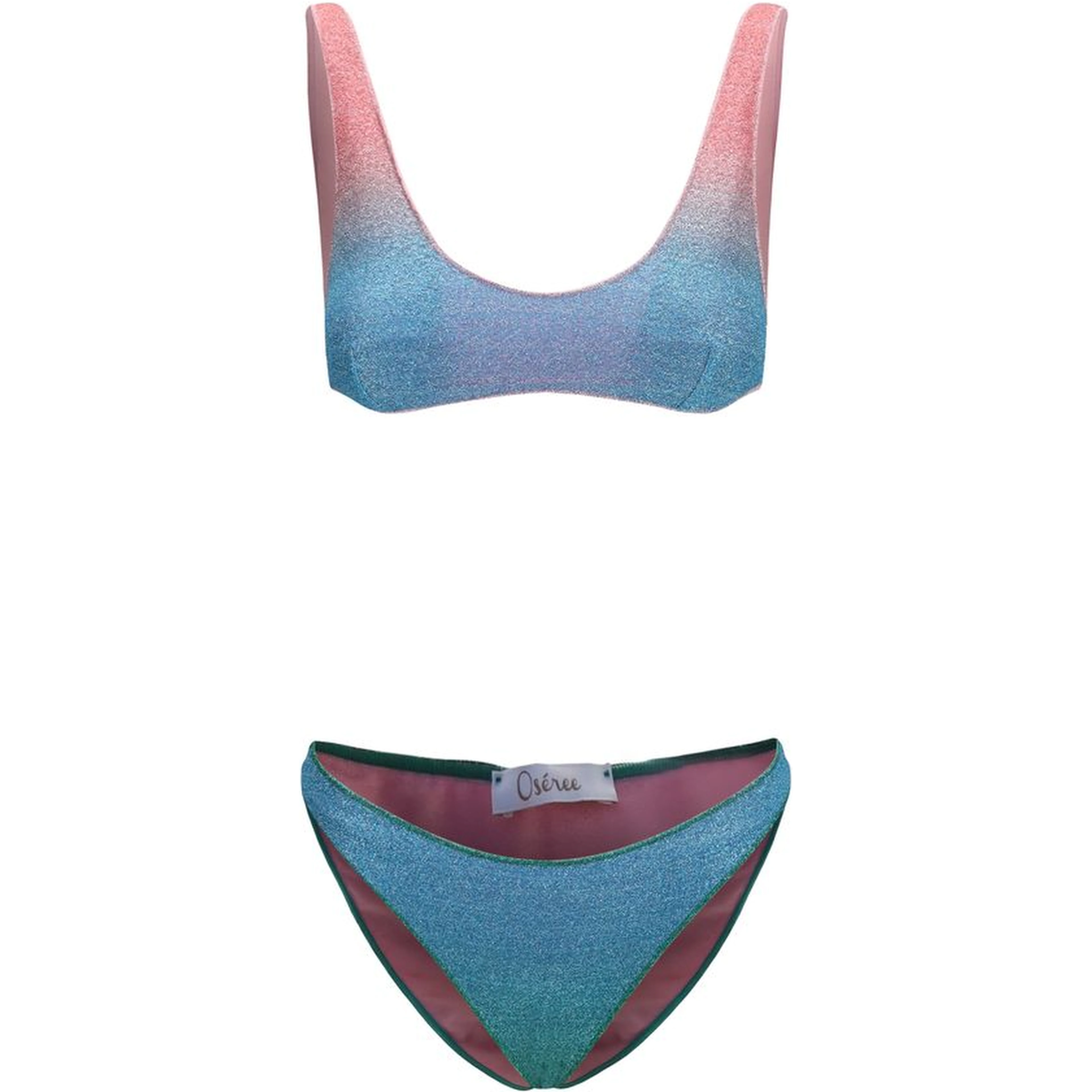 Blue Polyamide Bikini