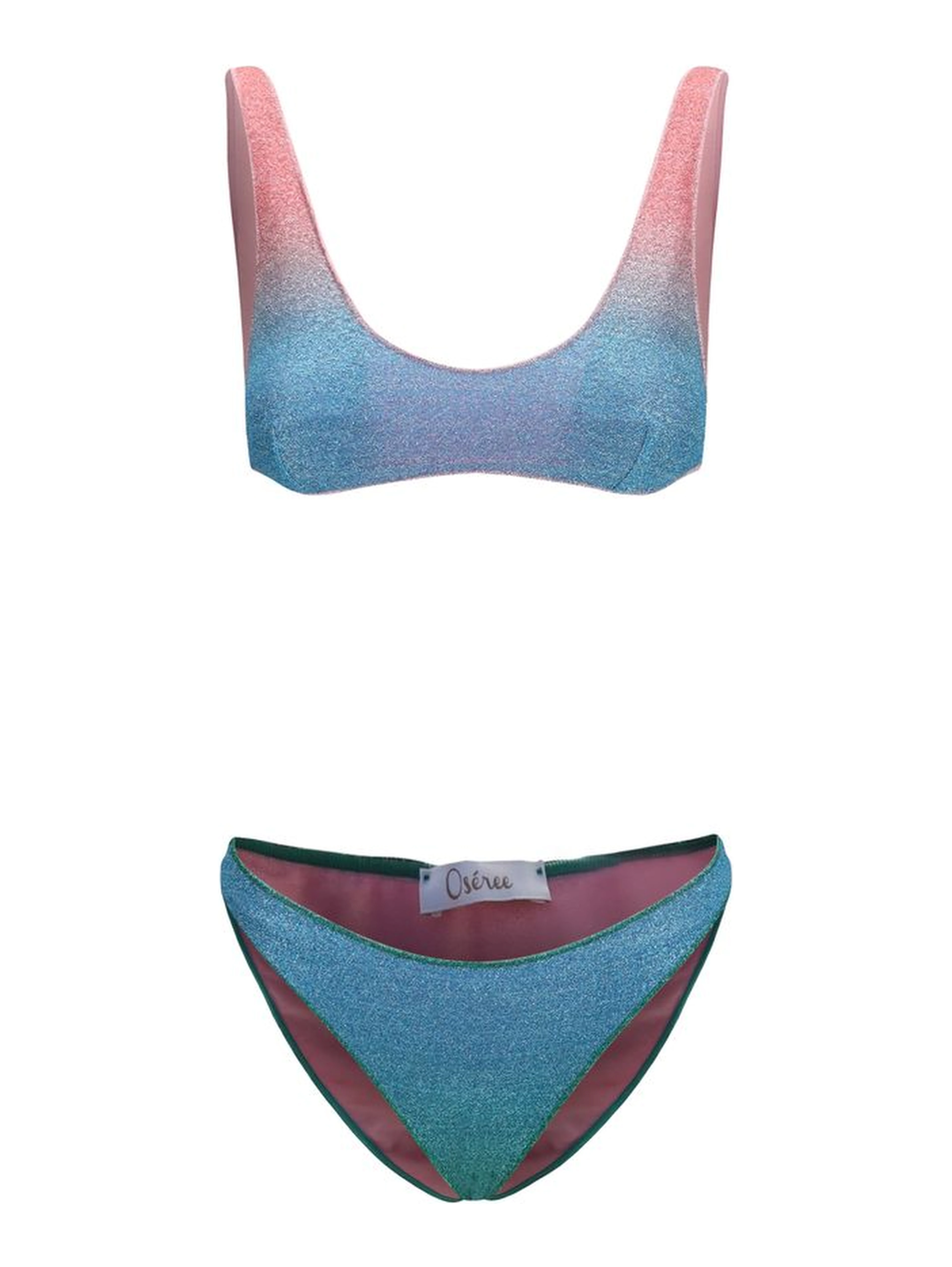 Blue Polyamide Bikini