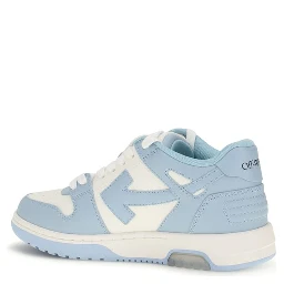 Blue Calf Leather Bos Taurus Sneakers