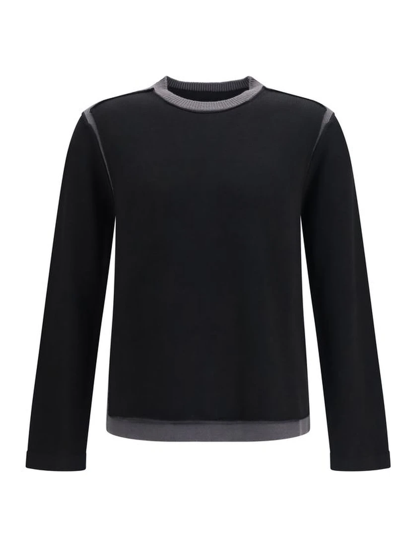 Black Wool Oves Aries Sweatshirt