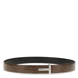 Brown Calf Leather Bos Taurus Belt