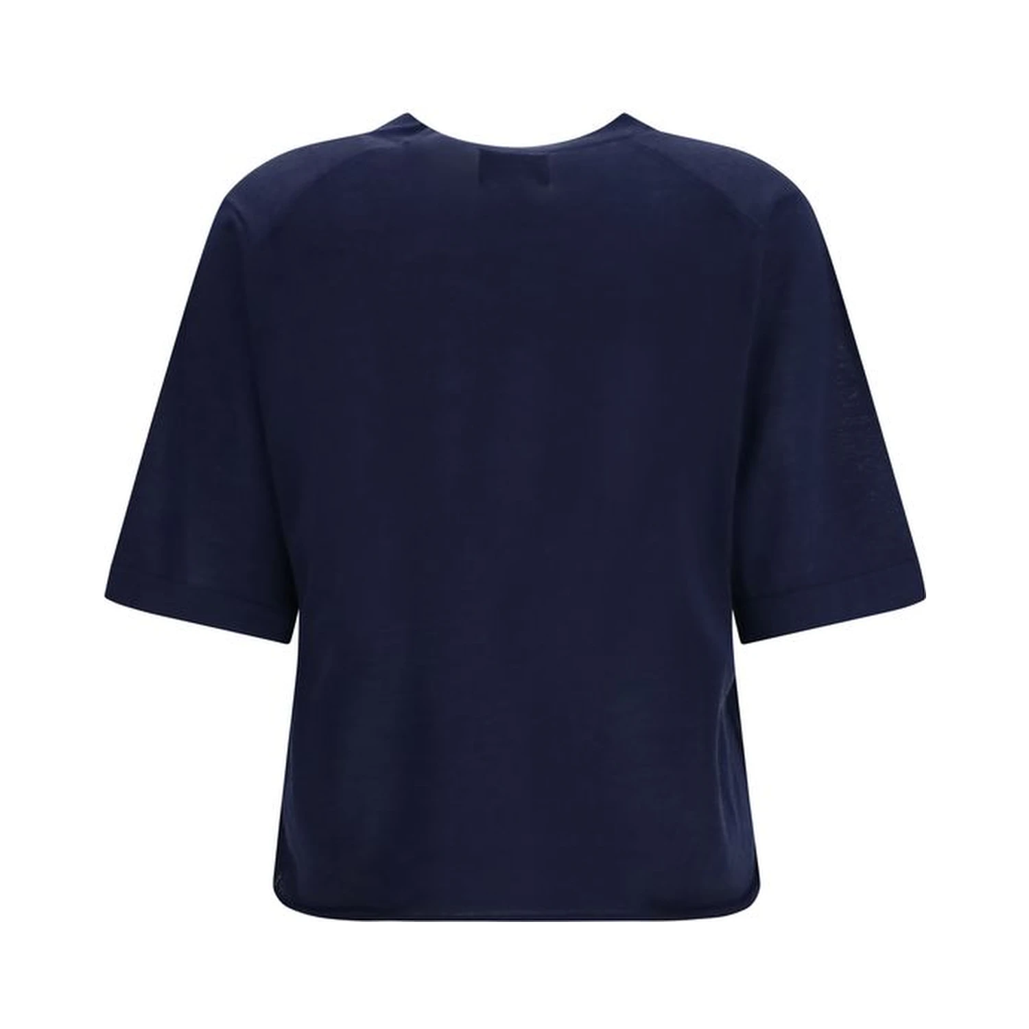 Blue Cashmere T-Shirt