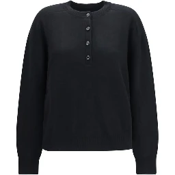 Black Cashmere Sweatshirt