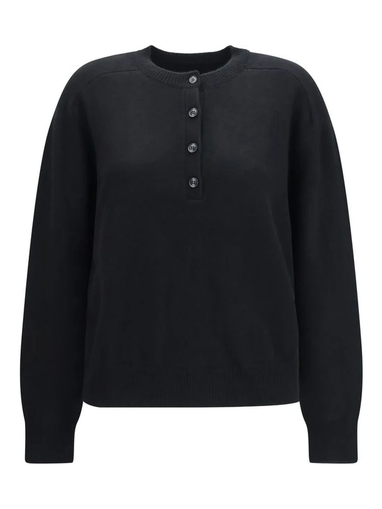 Black Cashmere Sweatshirt