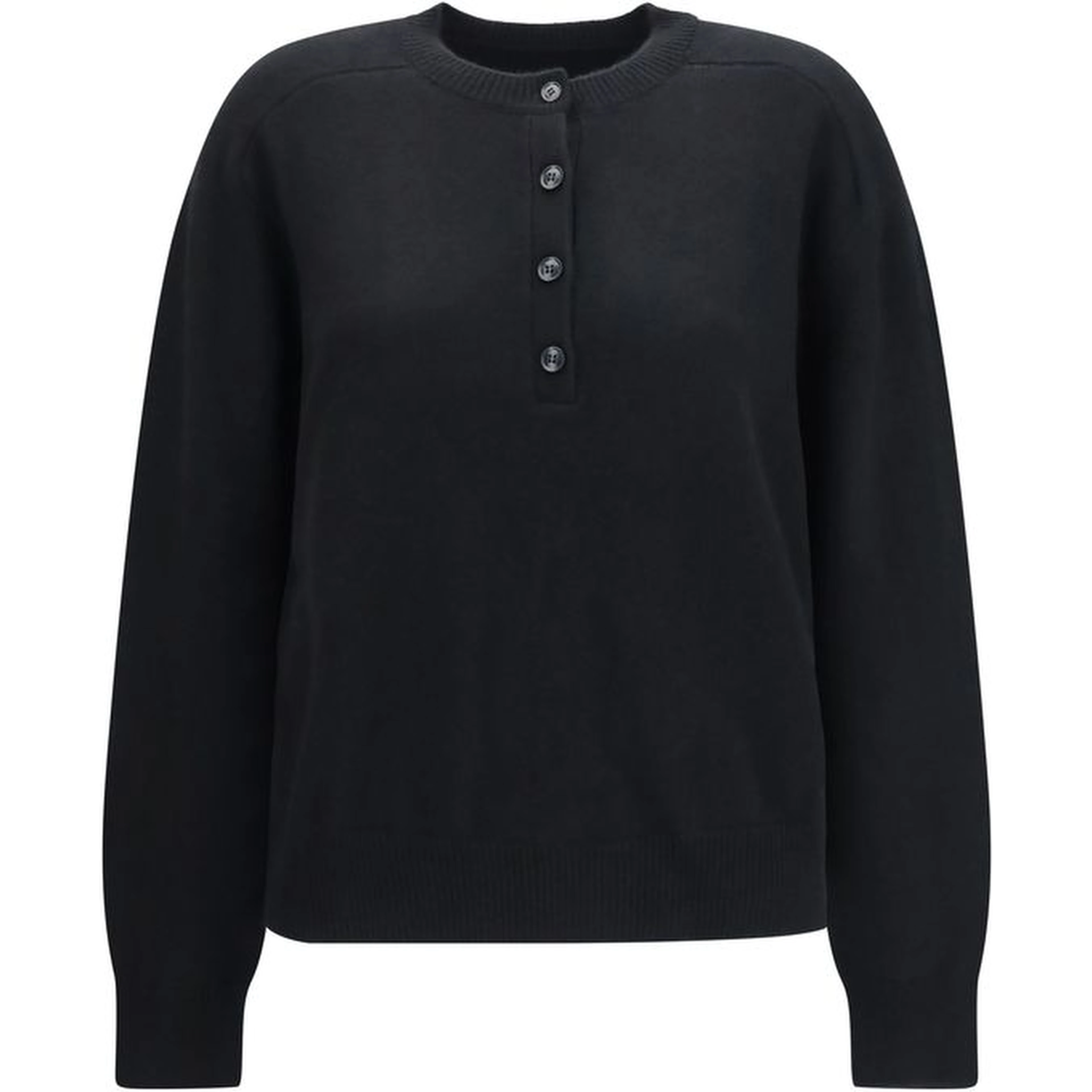 Black Cashmere Sweatshirt