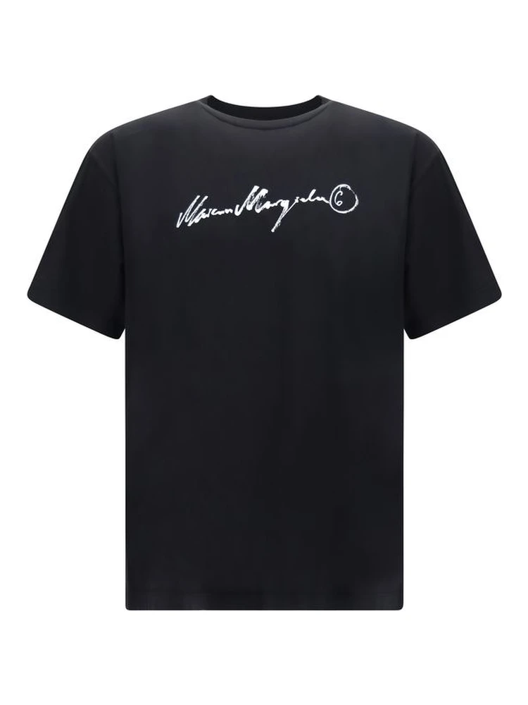 Black Cotton T-Shirt