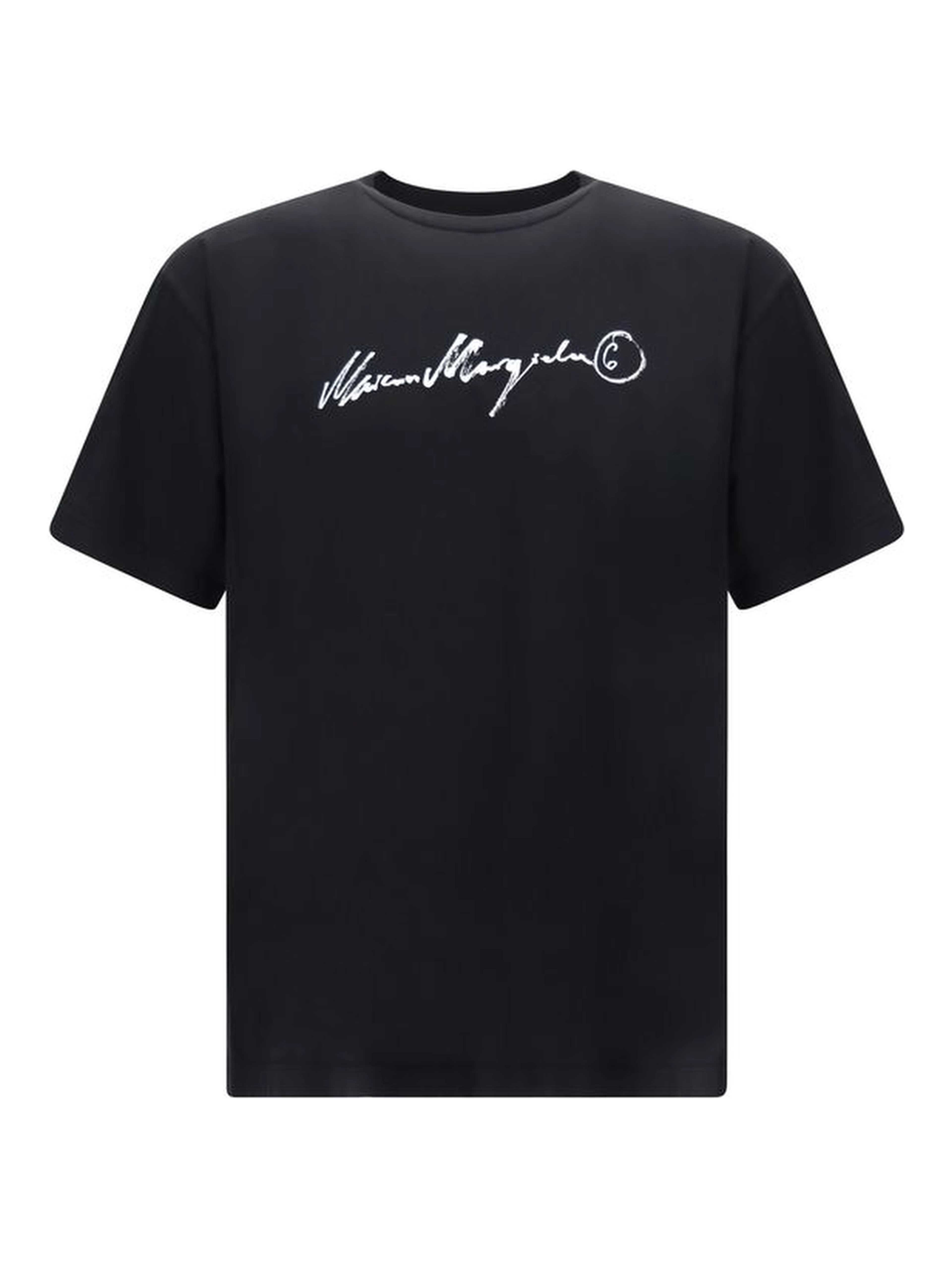 Black Cotton T-Shirt