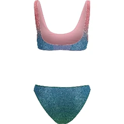 Blue Polyamide Bikini