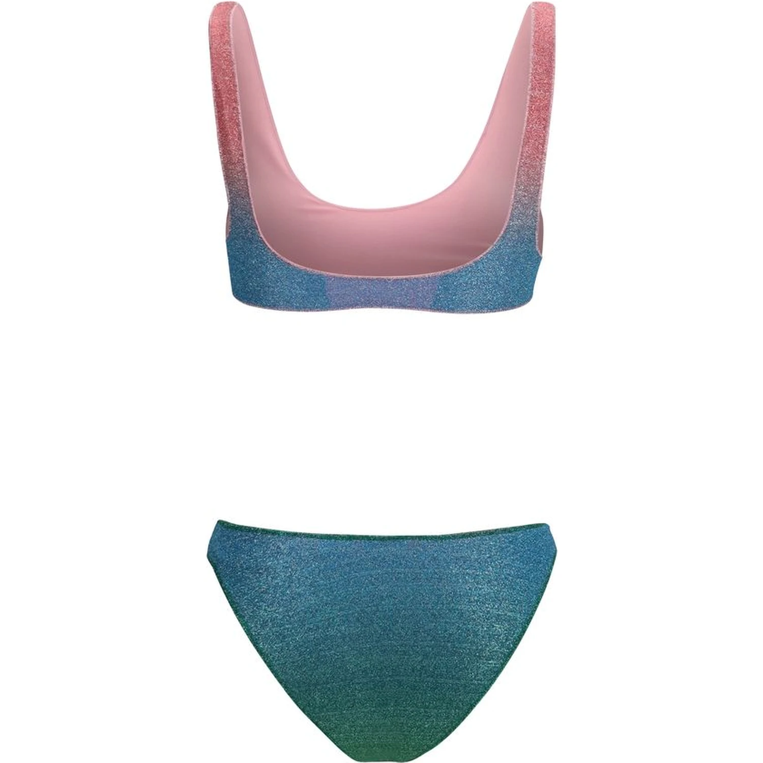 Blue Polyamide Bikini