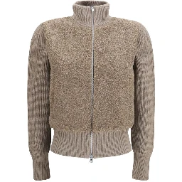 Beige Wool Oves Aries Cardigan