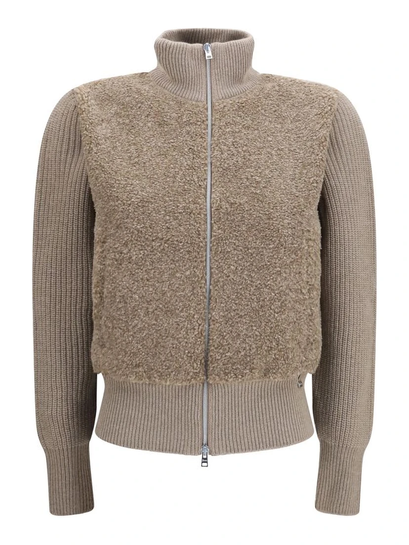 Beige Wool Oves Aries Cardigan