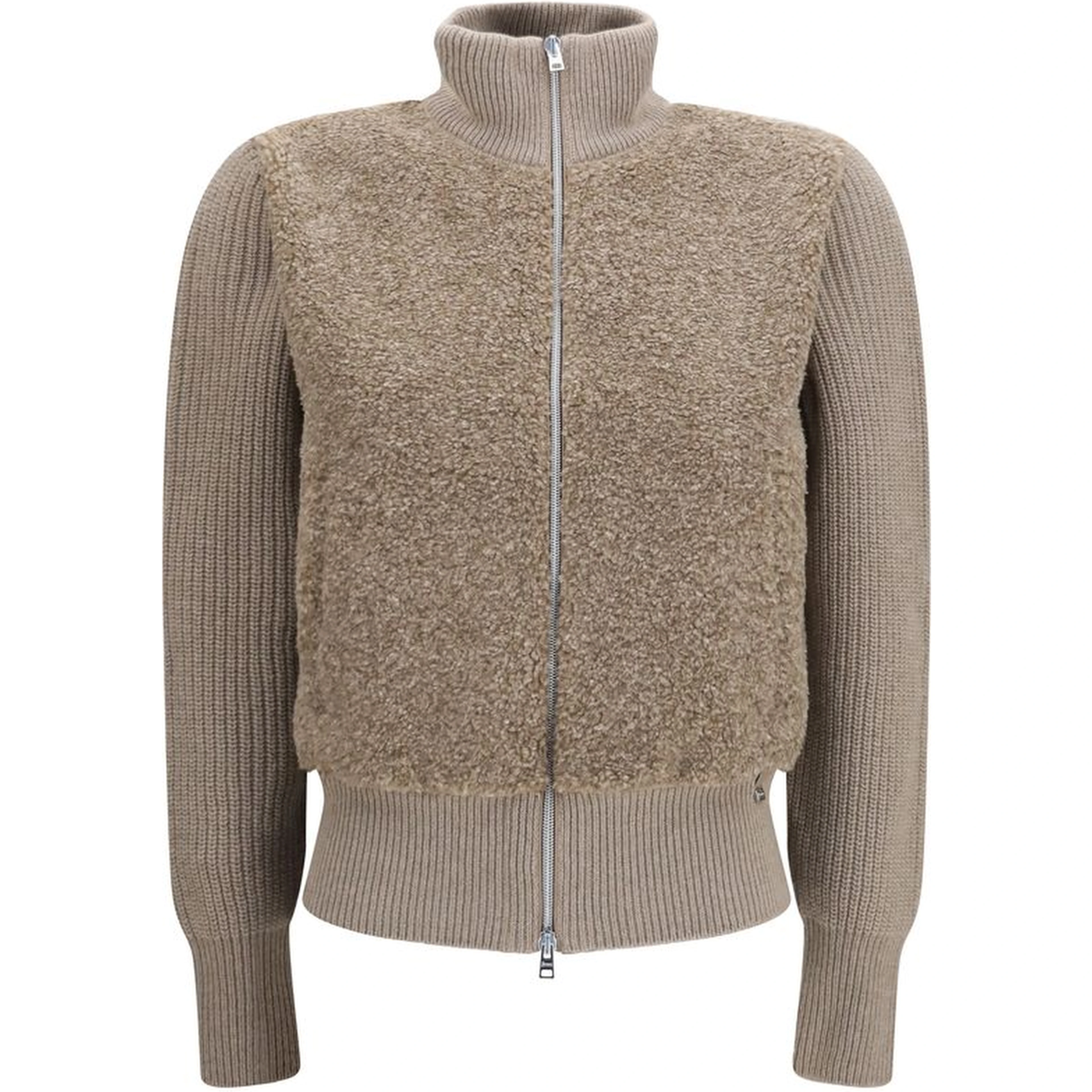Beige Wool Oves Aries Cardigan