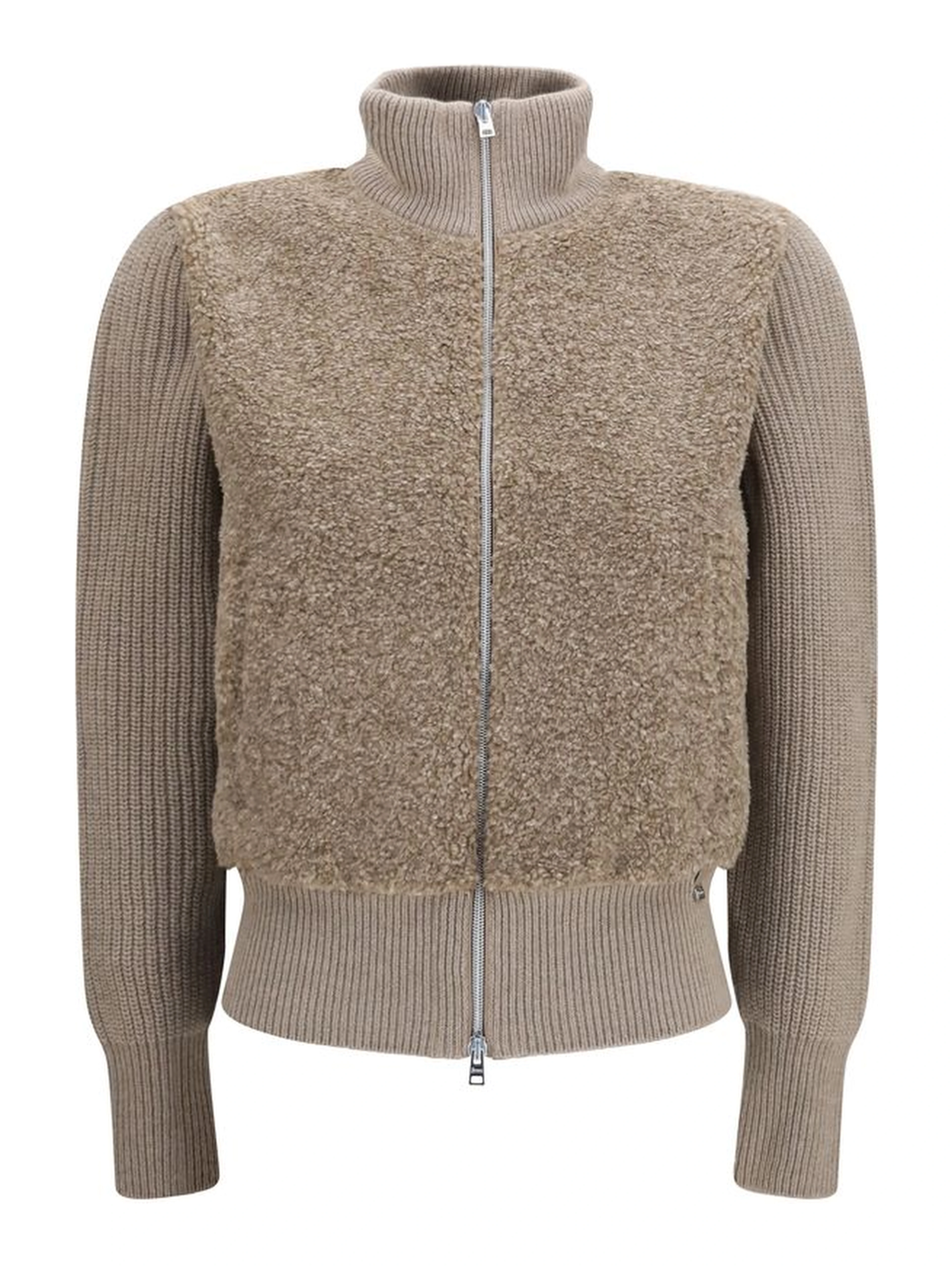 Beige Wool Oves Aries Cardigan
