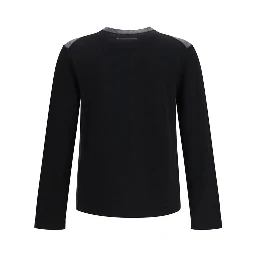 Black Wool Oves Aries Sweatshirt