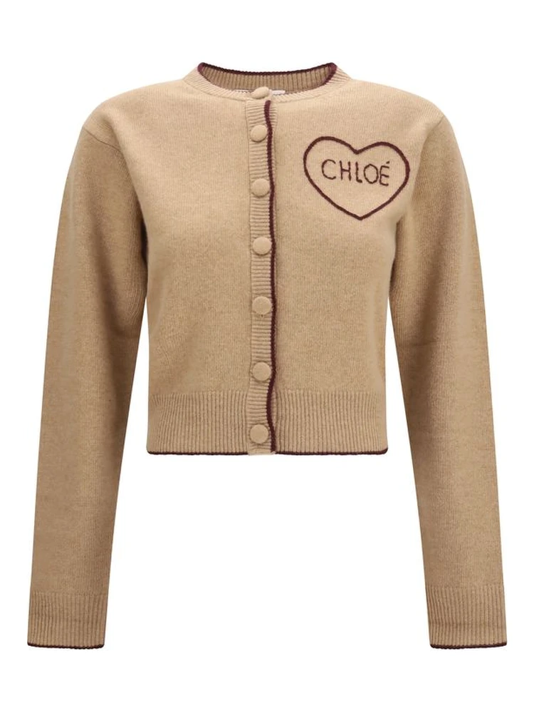 Beige Wool Oves Aries Cardigan