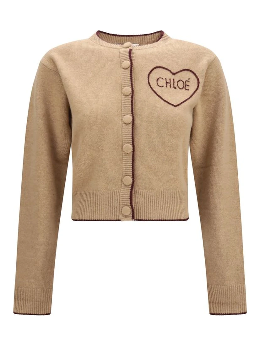 Beige Wool Oves Aries Cardigan