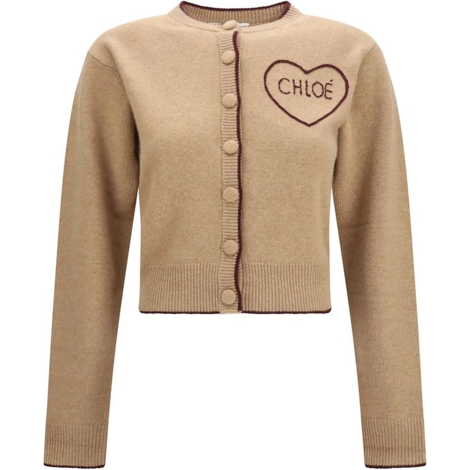 Beige Wool Oves Aries Cardigan