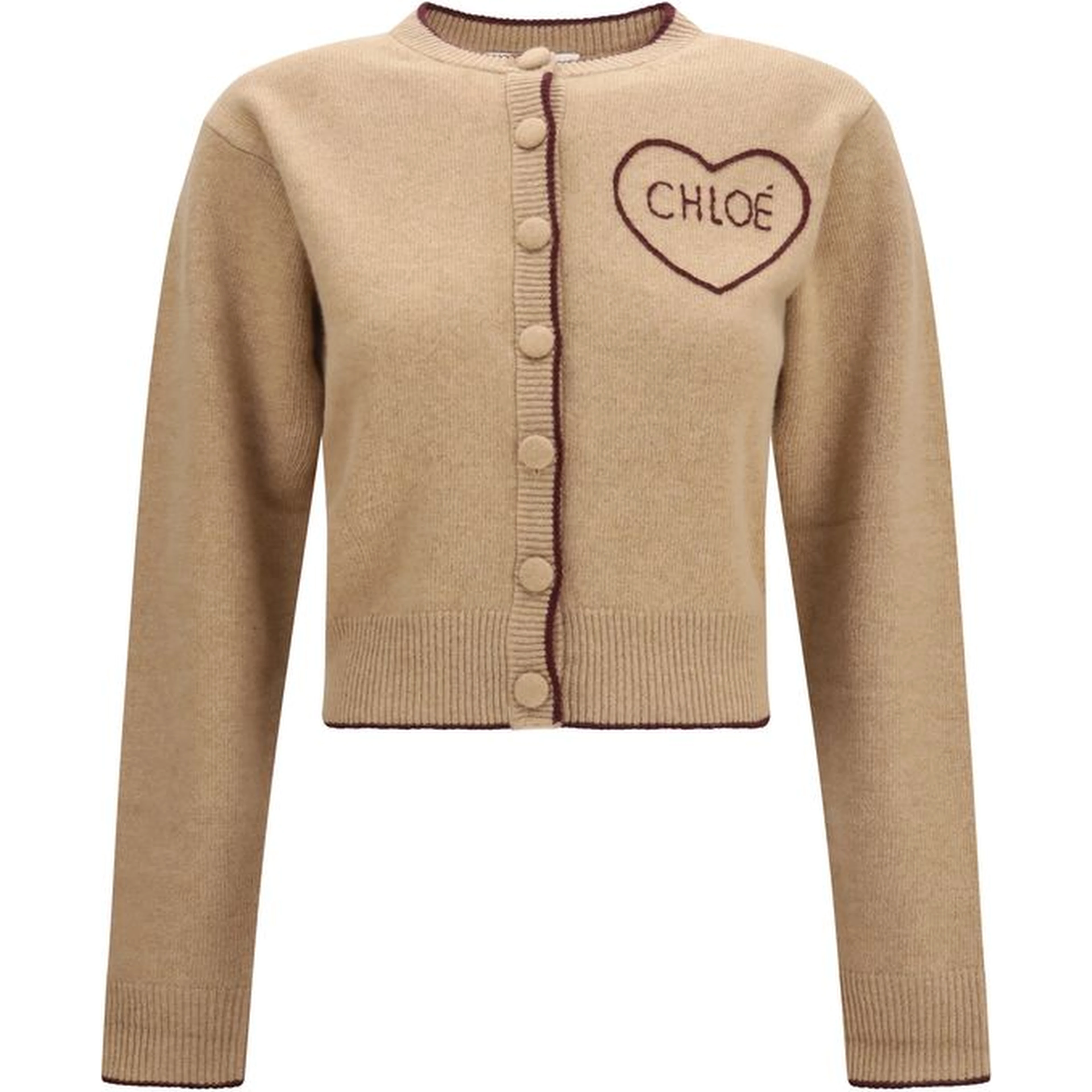 Beige Wool Oves Aries Cardigan