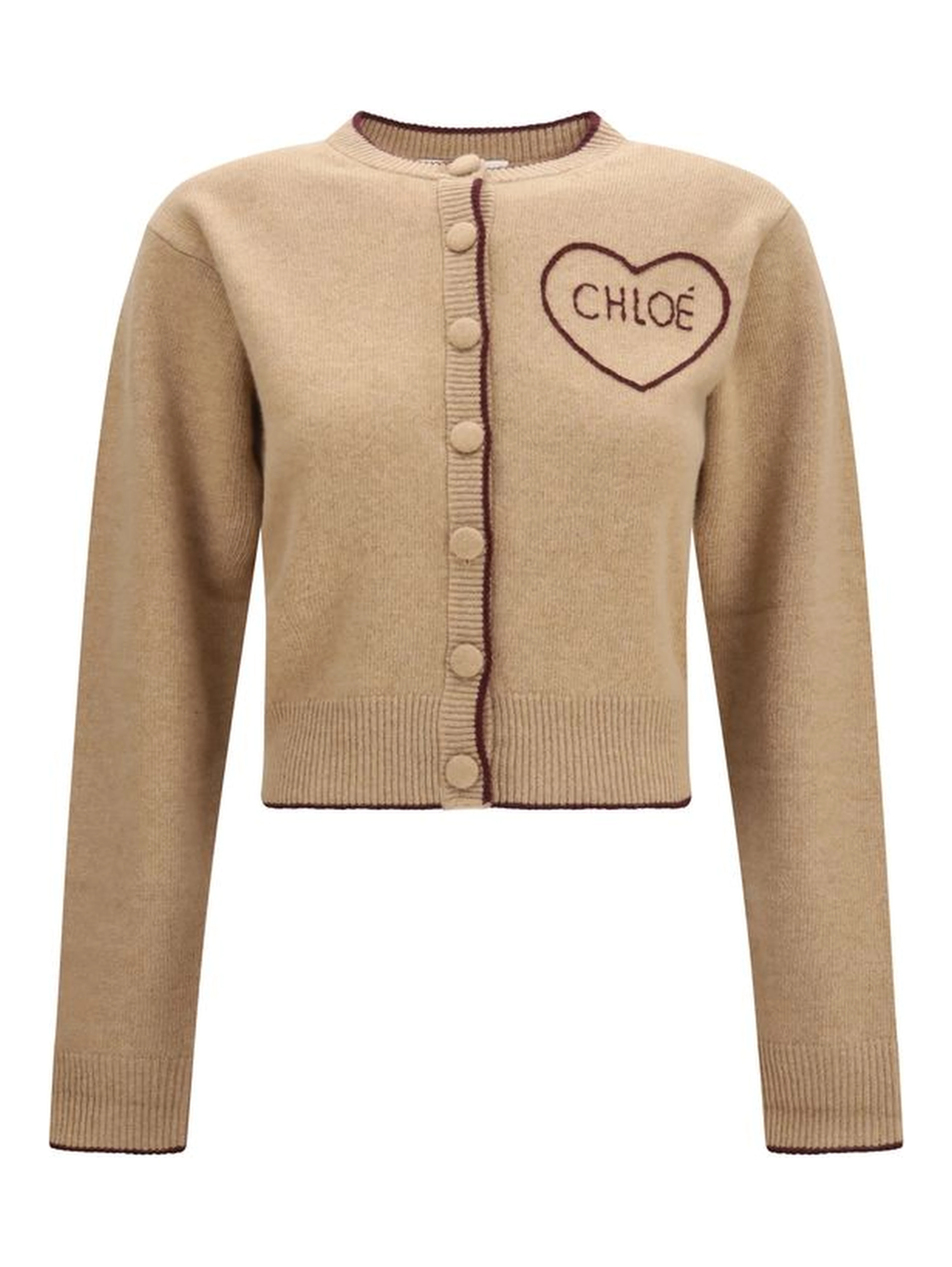 Beige Wool Oves Aries Cardigan