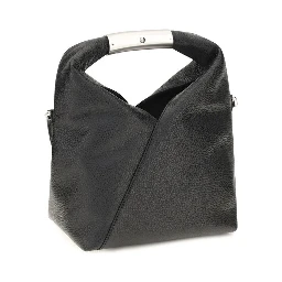 Black Calf Leather Bos Taurus Shoulder Bag