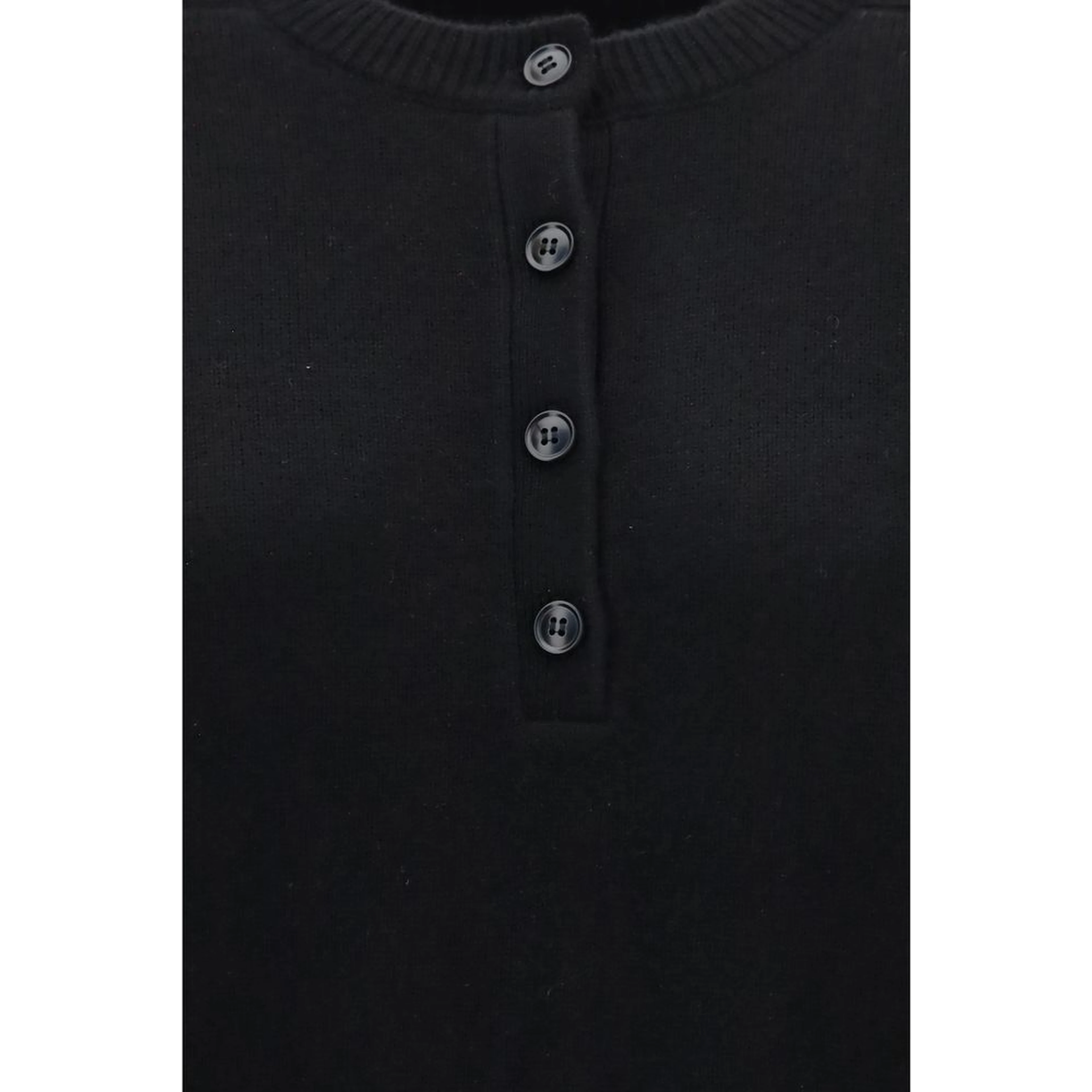Black Cashmere Sweatshirt