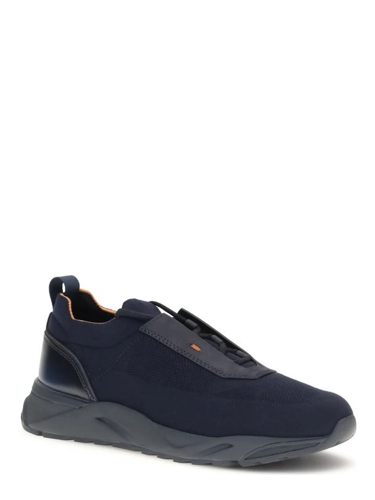 Blue Fabric Athletic Sneakers alternative