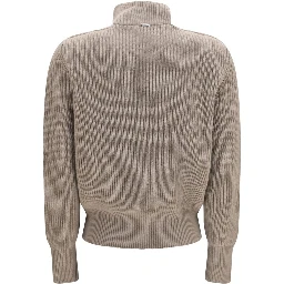 Beige Wool Oves Aries Cardigan