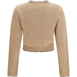 Beige Wool Oves Aries Cardigan