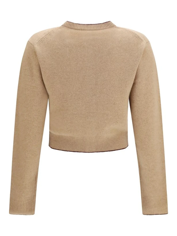 Beige Wool Oves Aries Cardigan alternative