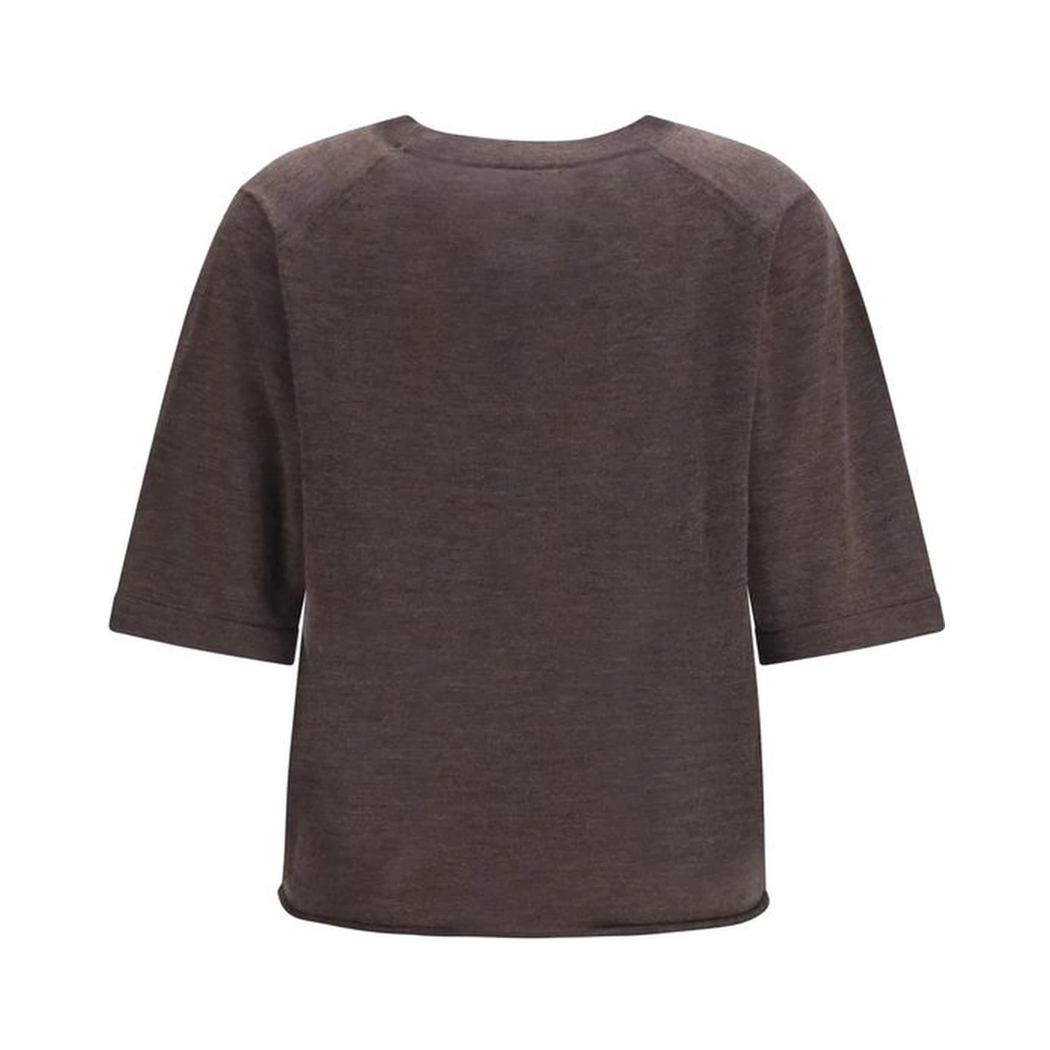 Brown Cashmere T-Shirt