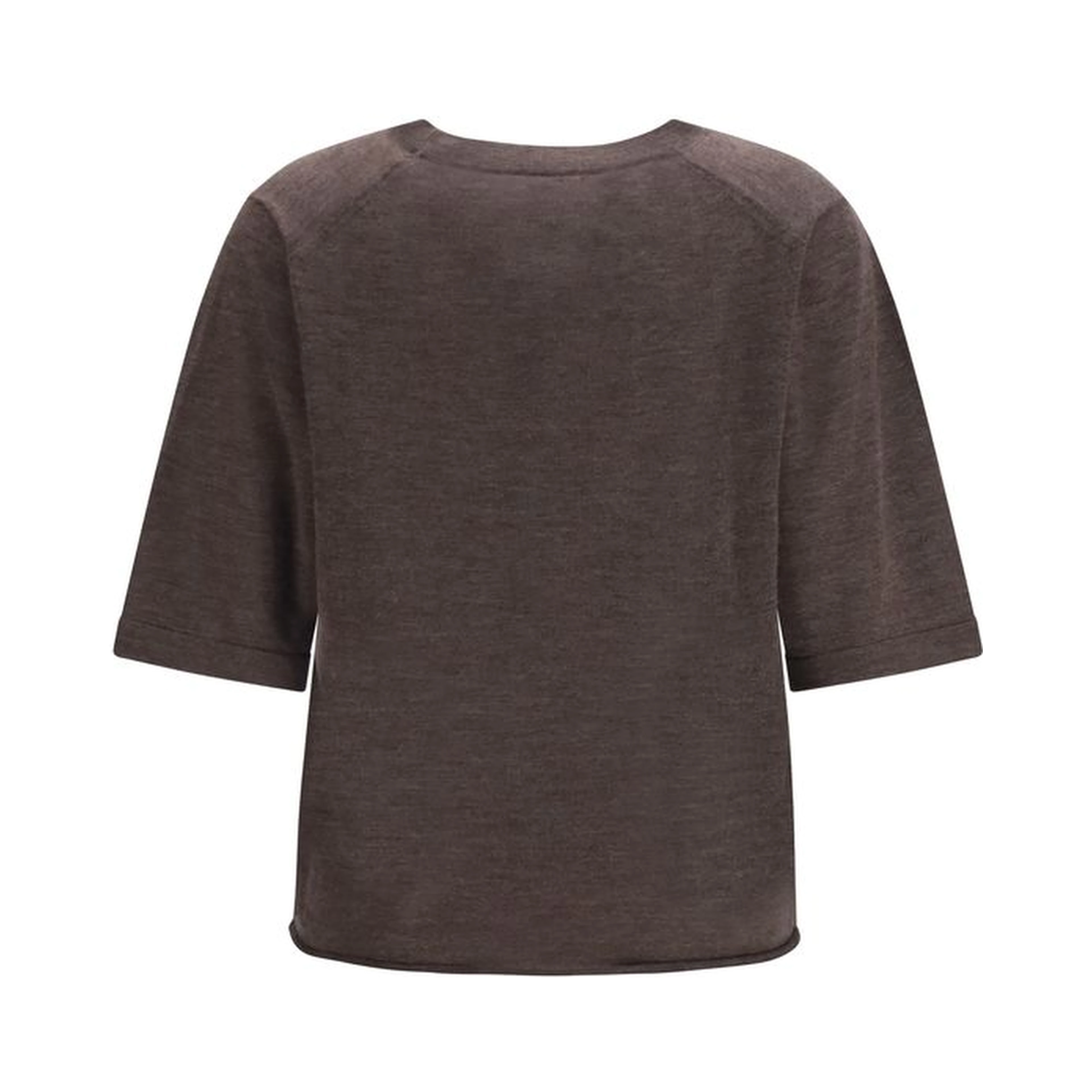Brown Cashmere T-Shirt