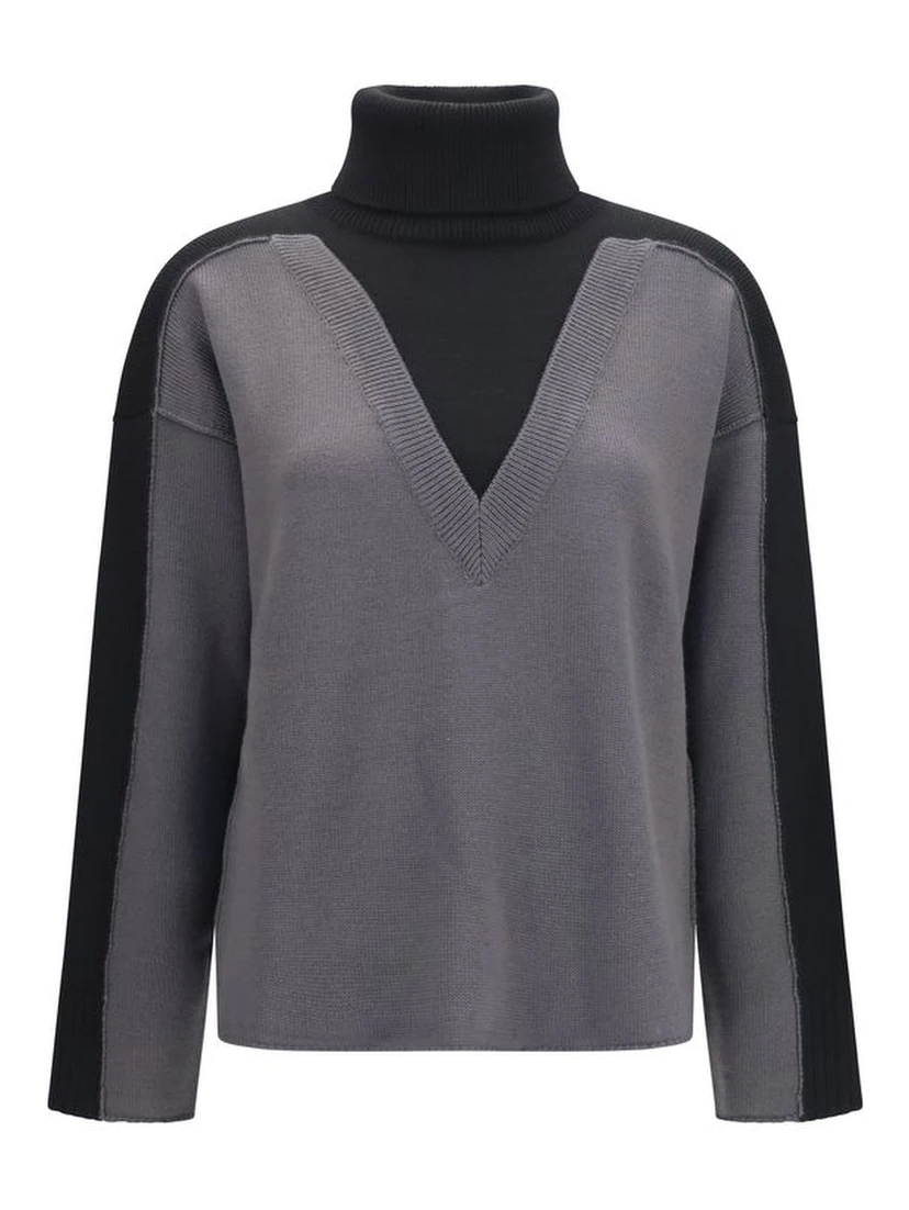 Black Wool Oves Aries Sweatshirt