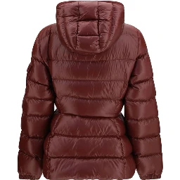 Multicolor Goose Down Full-Length Jacket