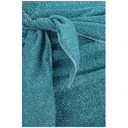Blue Polyamide Cocktail Dress