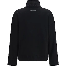 Black Wool Oves Aries Sweatshirt