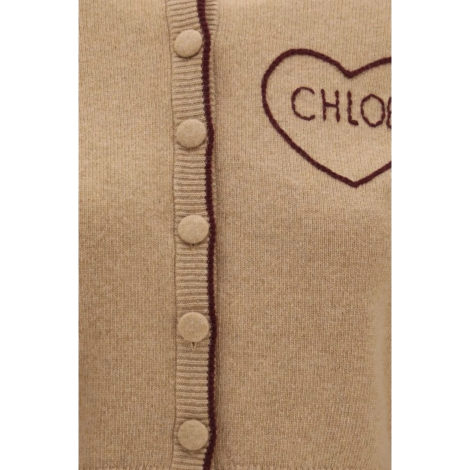 Beige Wool Oves Aries Cardigan