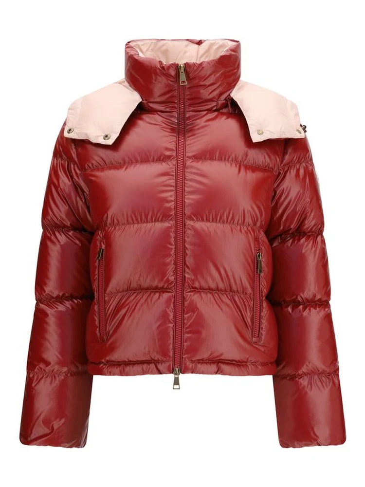 Multicolor Goose Down Full-Length Jacket