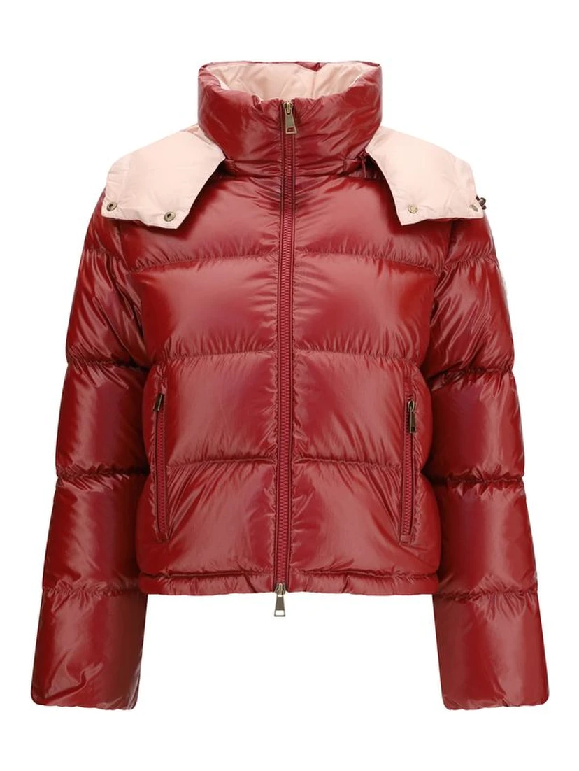 Multicolor Goose Down Full-Length Jacket