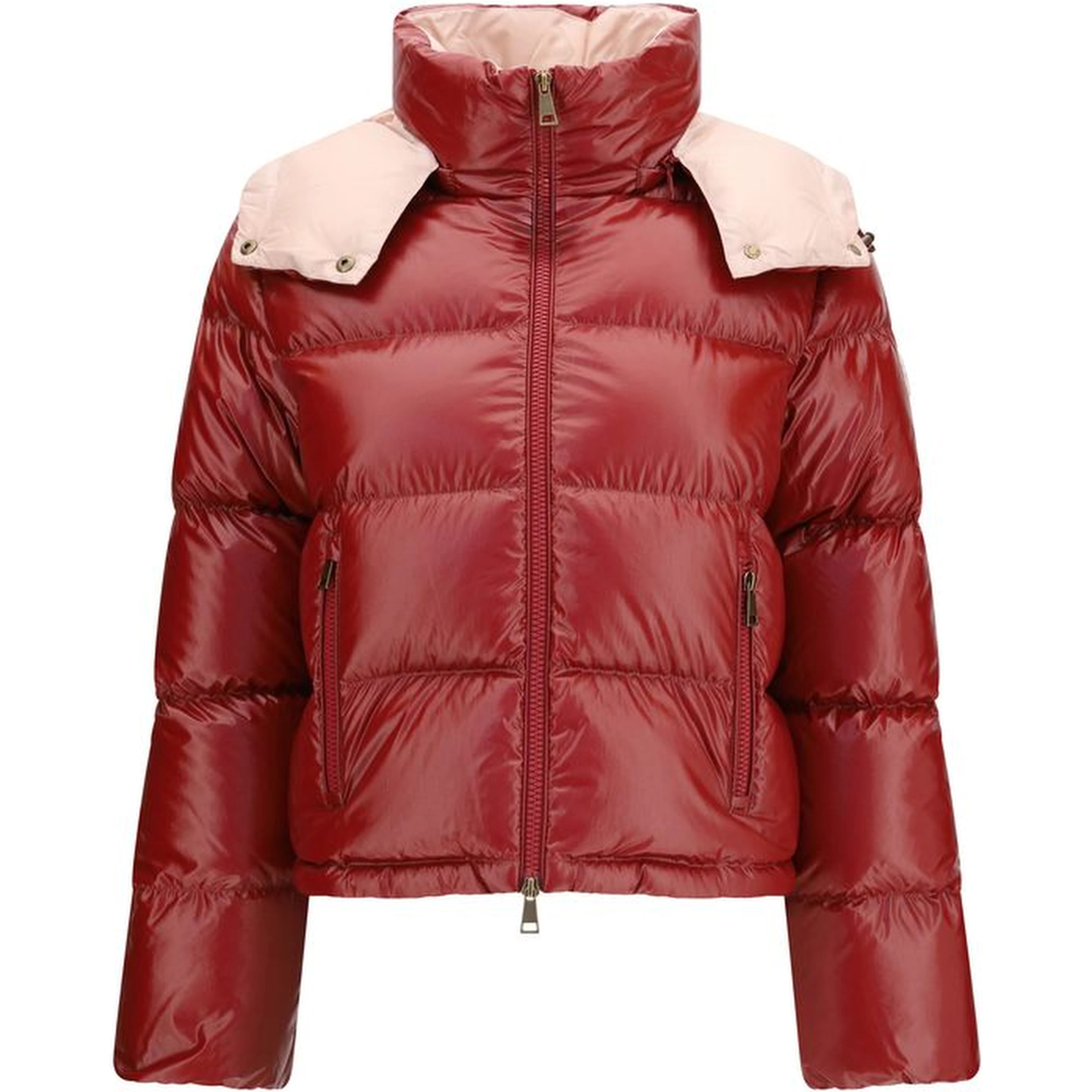 Multicolor Goose Down Full-Length Jacket