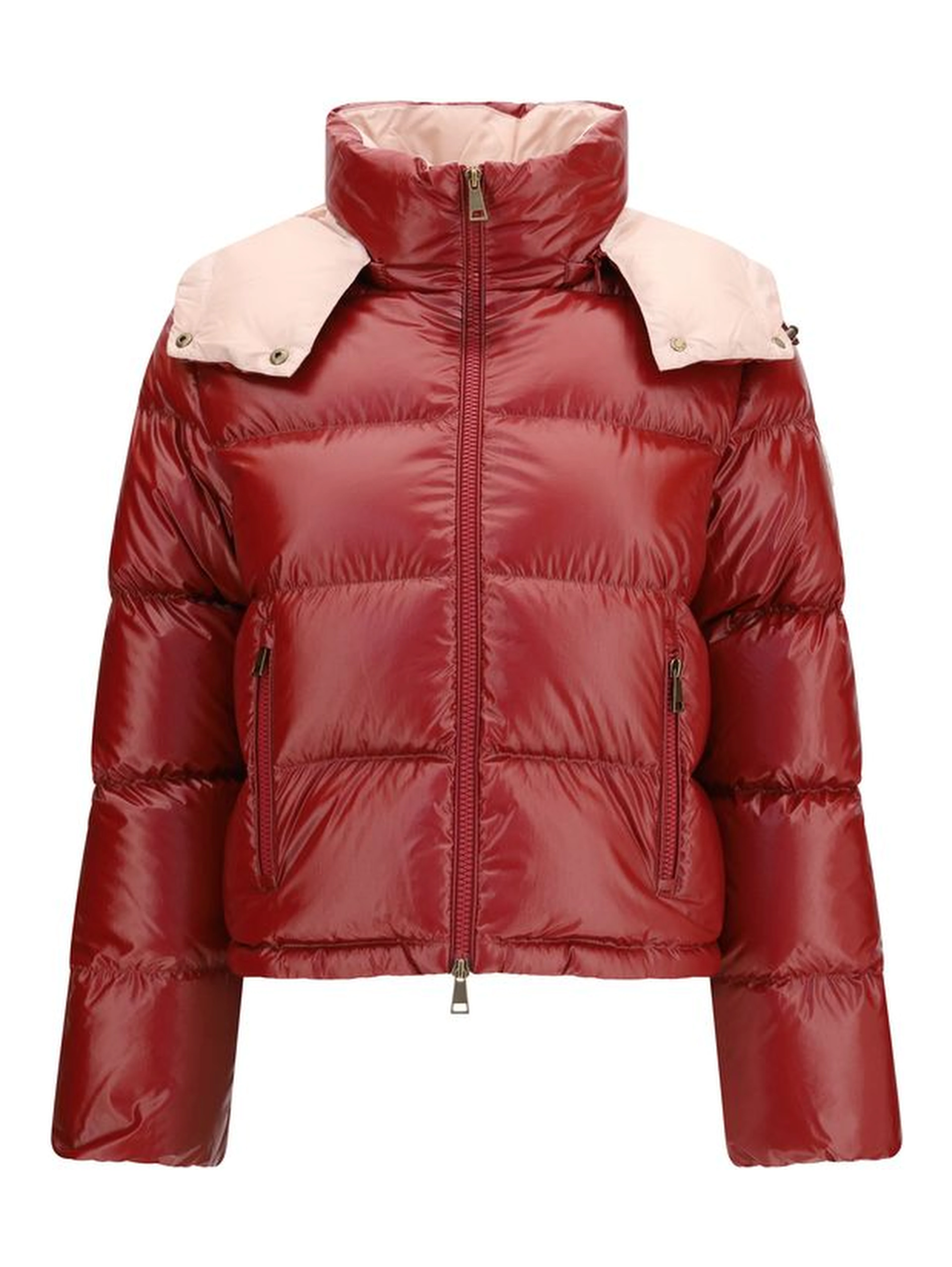 Multicolor Goose Down Full-Length Jacket