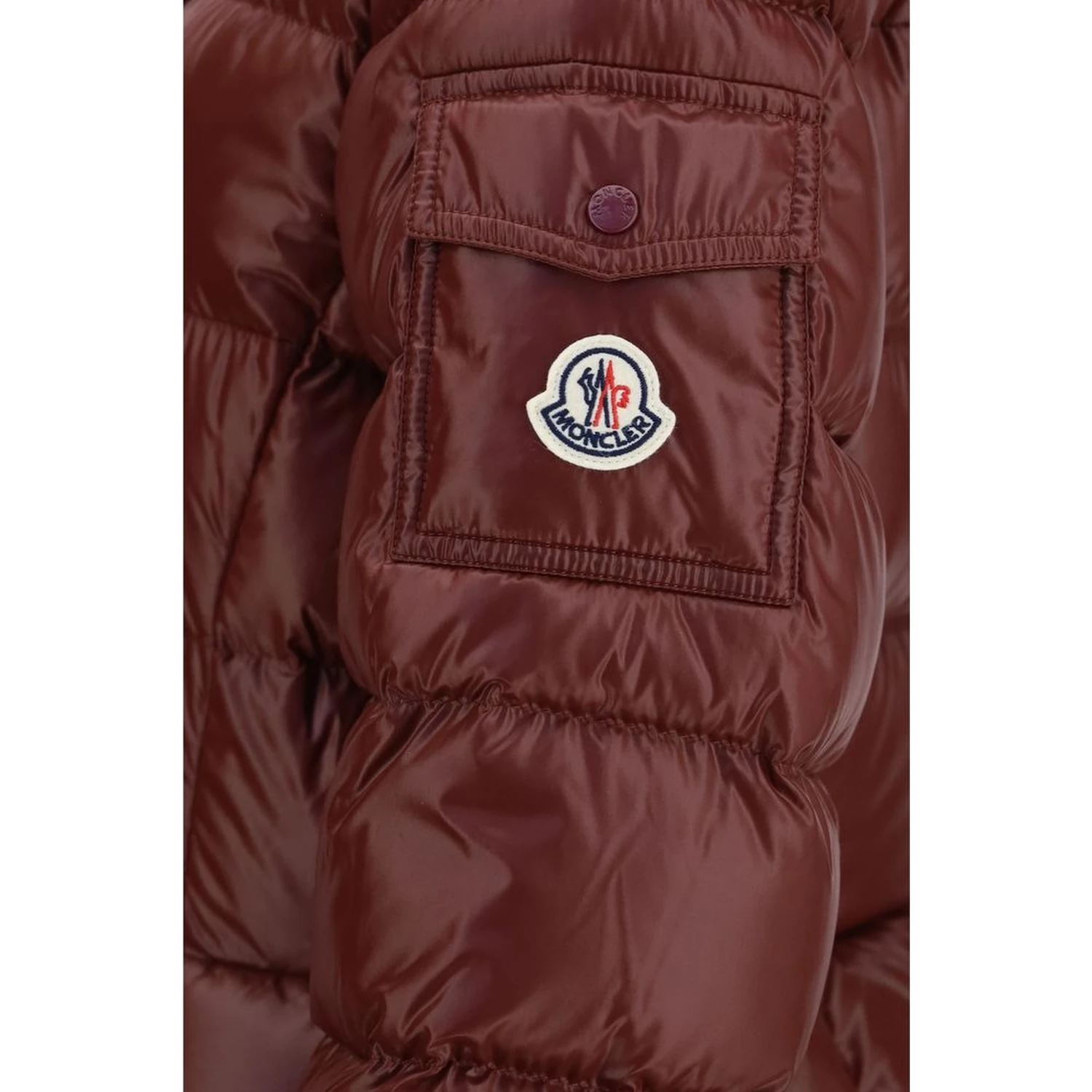 Multicolor Goose Down Full-Length Jacket