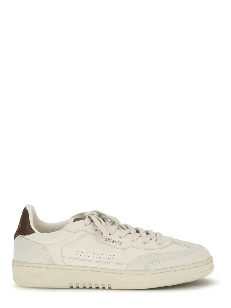White Calf Leather Bos Taurus Athletic Sneakers