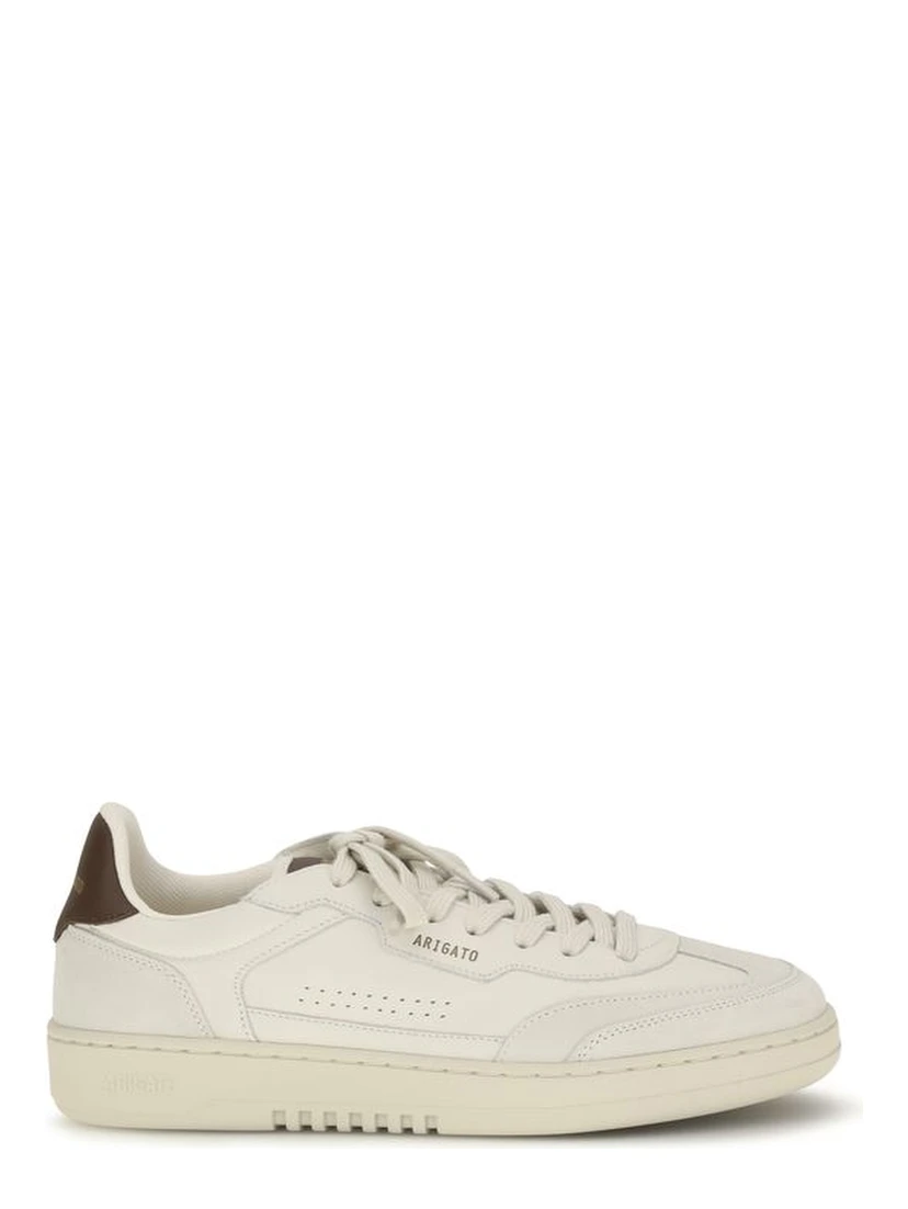 White Calf Leather Bos Taurus Athletic Sneakers