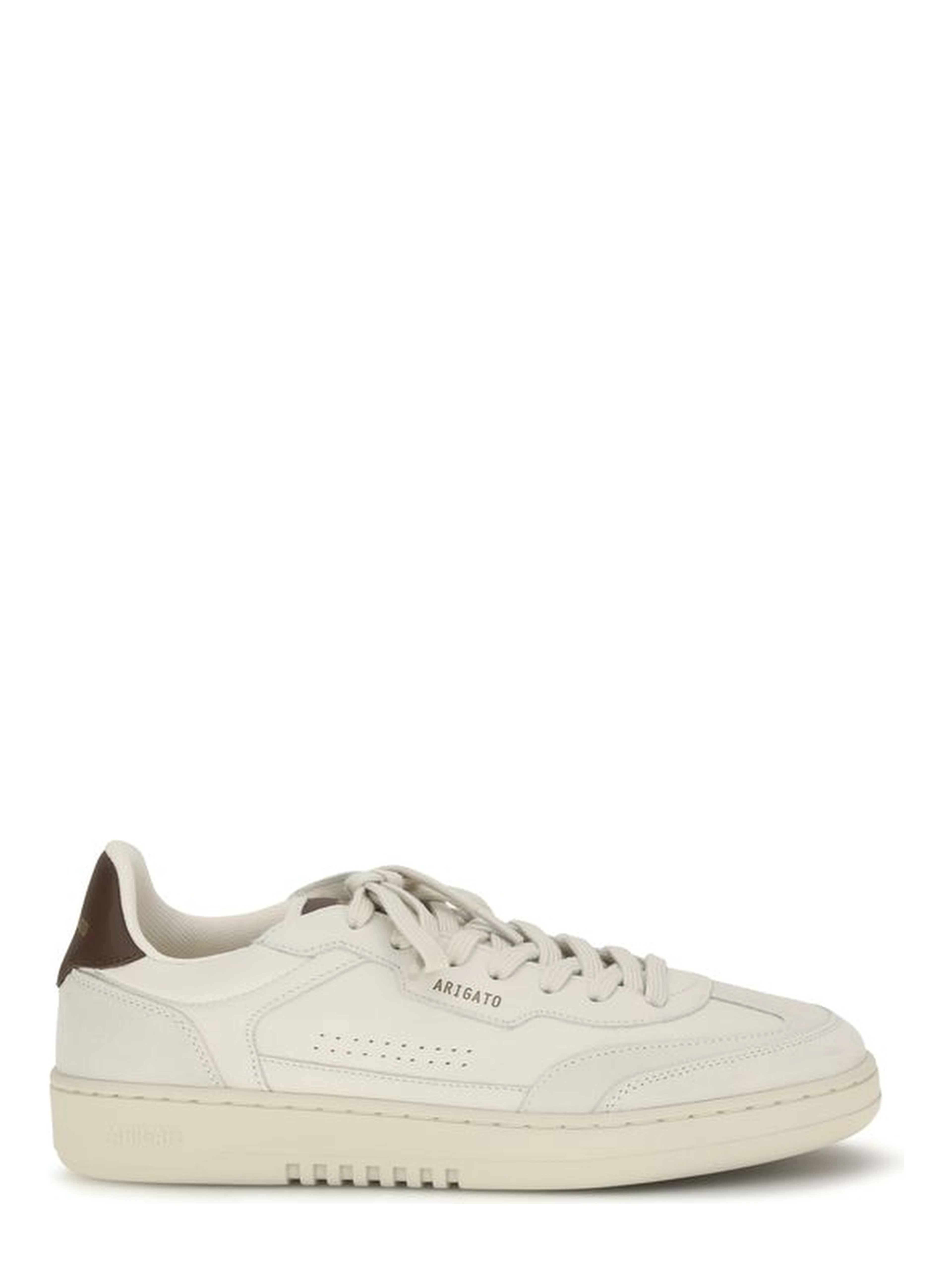 White Calf Leather Bos Taurus Athletic Sneakers