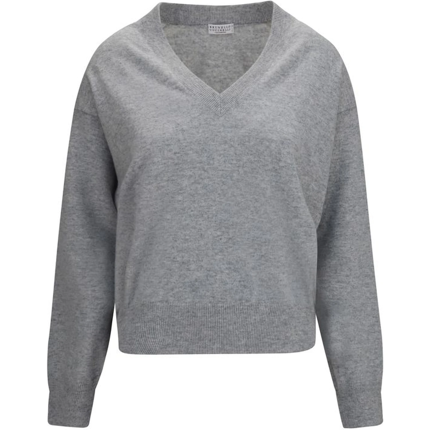Gray Cashmere Sweater