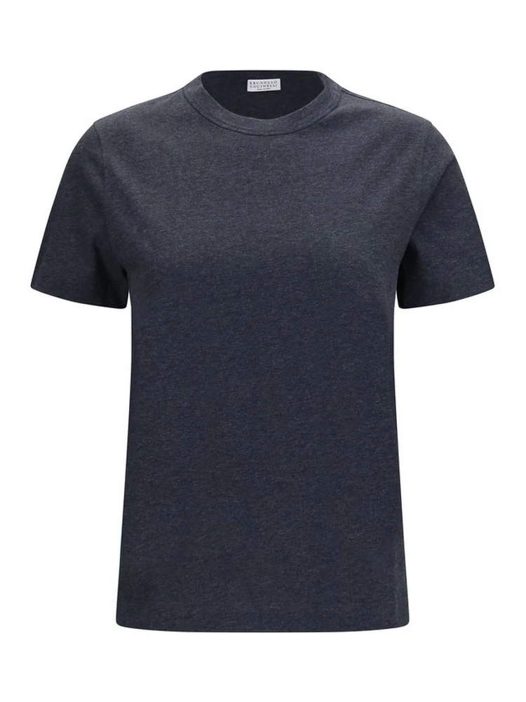 Gray Cotton T-Shirt
