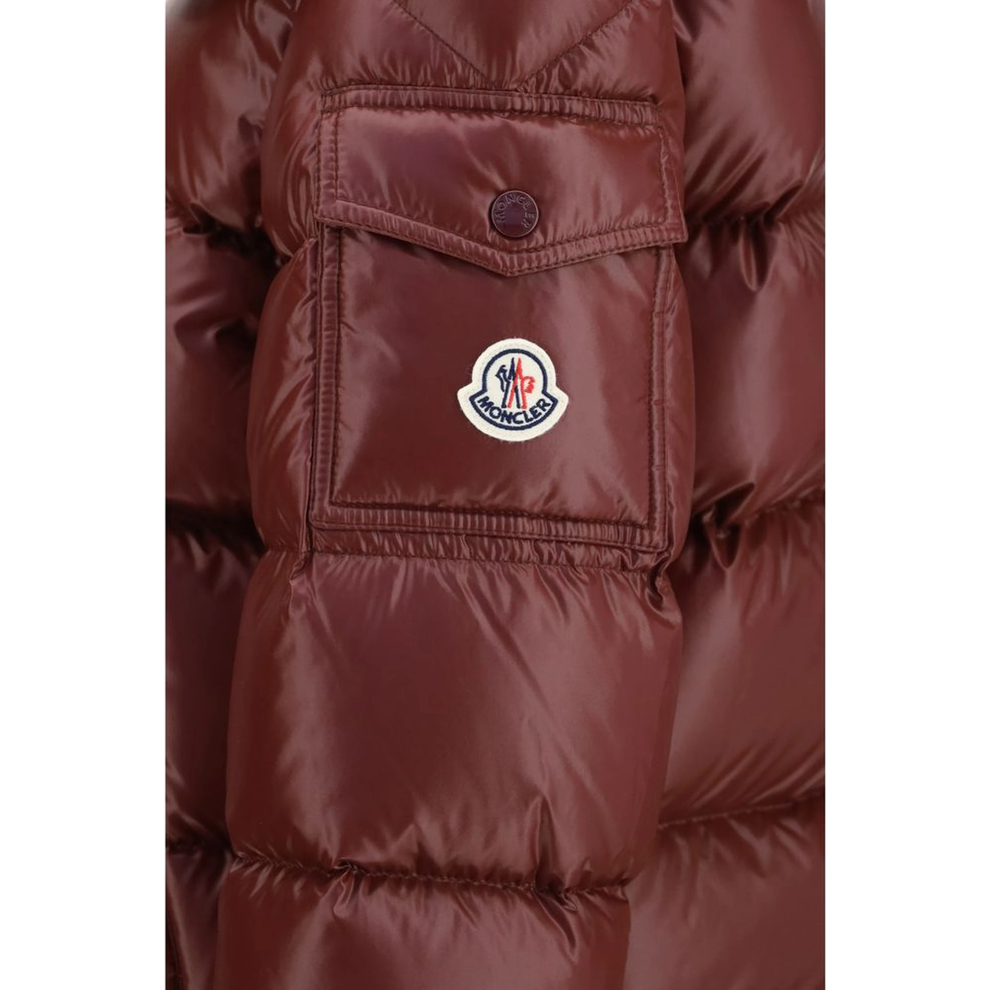 Multicolor Goose Down Shell Jacket