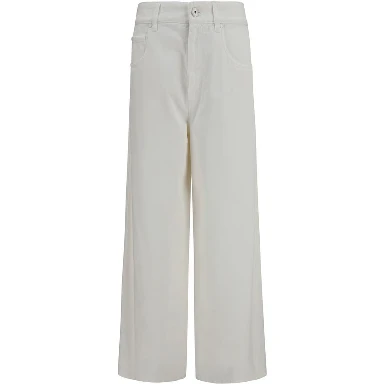 Beige Cotton Jeans Denim