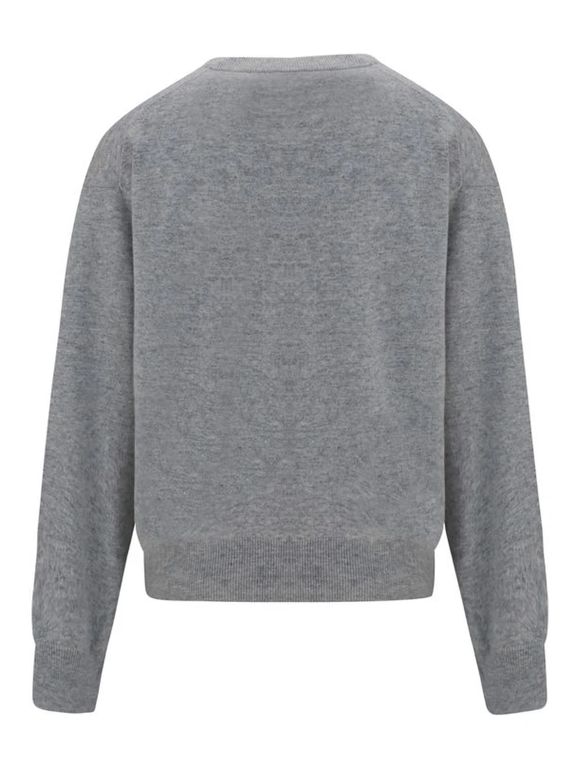 Gray Cashmere Sweater