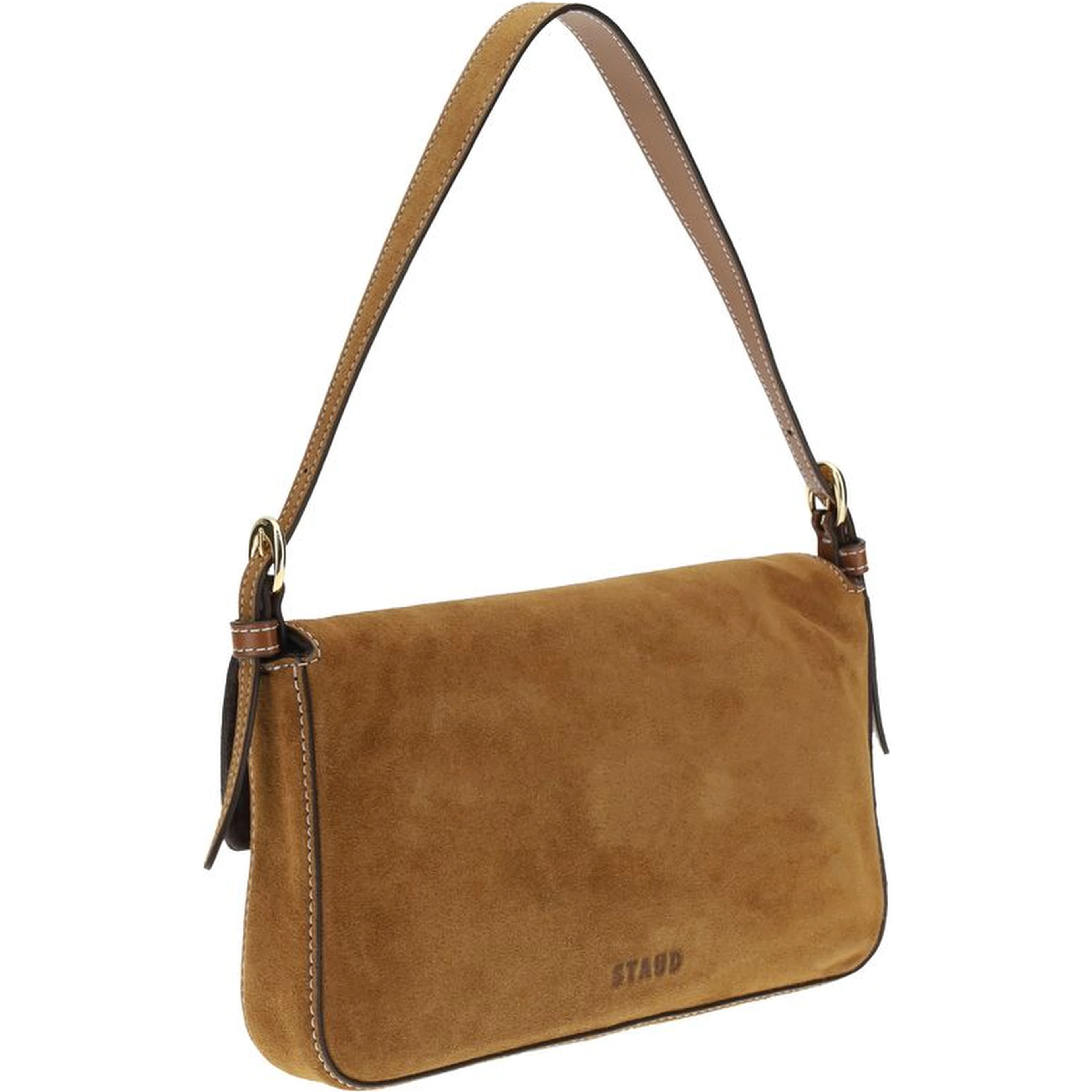 Brown Calf Leather Bos Taurus Shoulder Bag